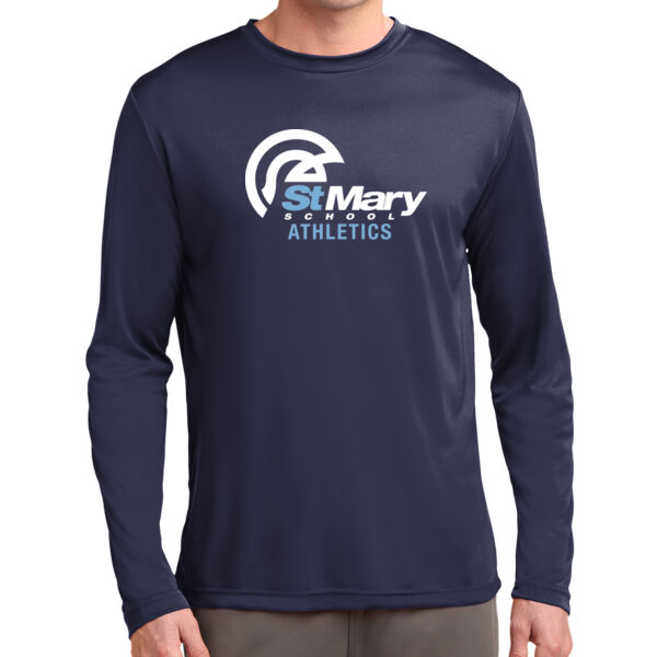 St. Mary's School Athletics Long Sleeve PosiCharge Competitor Tee Thumbnail