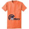 Authentic 100% Cotton T Shirt with Pocket Thumbnail