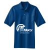 Heavyweight Cotton Pique Polo with Pocket Thumbnail