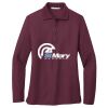 Women's Silk Touch Long Sleeve Polo Thumbnail